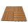 GALA-IMPORT WPC Holz Fliese 30x30cm (1m&sup2; = 11 Fliesen)